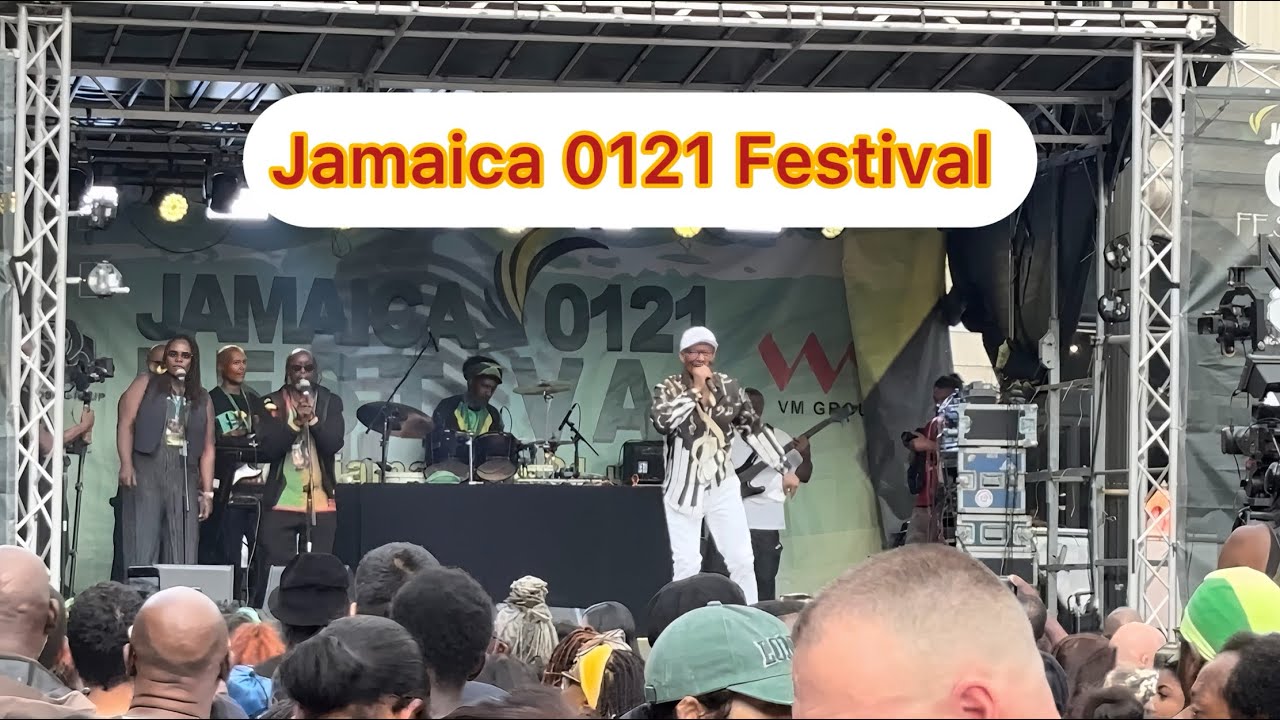 I ❤️ Jamaica, Fantastic 3 day  festival in Victoria Square Birmingham. 4K #jaimaca 