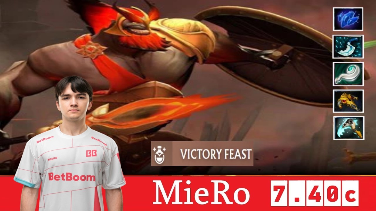 [DOTA 2] MieRo MARS [BETBOOM TEAM vs TEAM SPIRIT] [PGL WALLACHIA 7] [7.40c] [3]