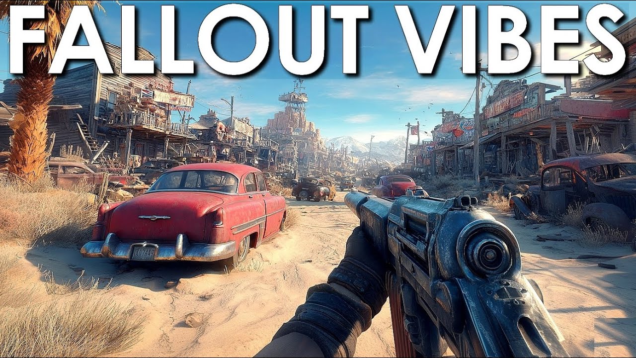 Эта новая ролевая игра с открытым миром, похожая на Fallout, действительно существует...