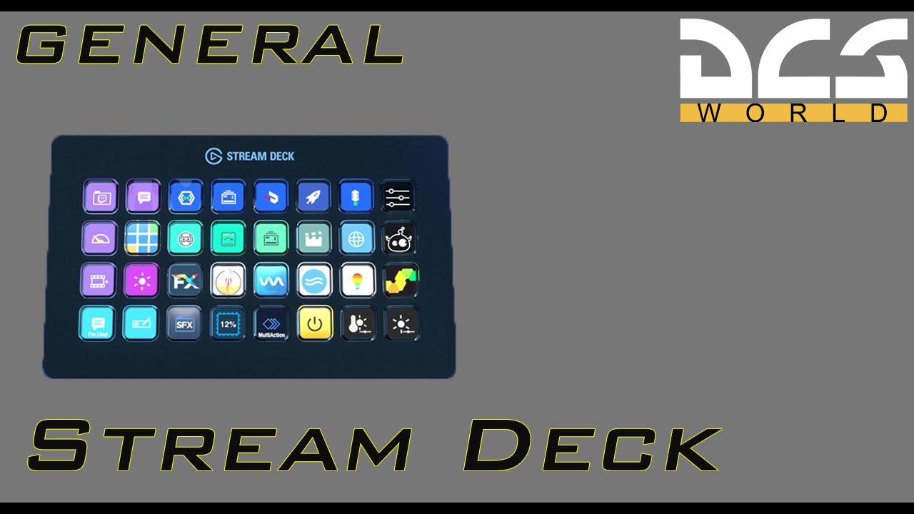Stream Deck DCS - Install & Profiles - Automate Your Plane