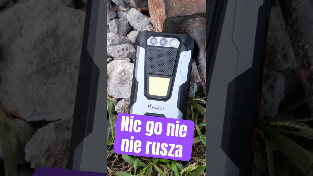 Smartfon dla drwala, rolnika i budowlańca? Proszę bardzo - Fossibot F106 Pro