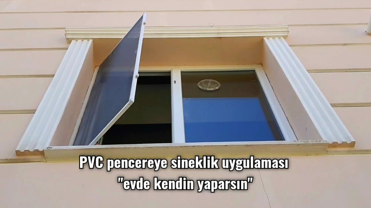 EVDE SİNEKLİK YAPIMI VE MONTAJI KENDİN YAPARSIN