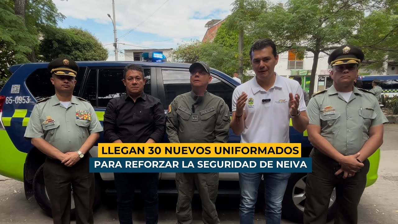 Neiva sigue dando resultados por la seguridad
