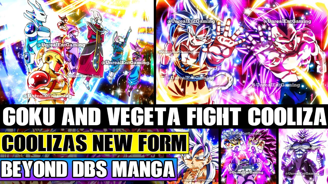 Beyond Dragon Ball Super Goku And Vegeta Fight Cooliza! Coolizas NEW Transformation Unleashed