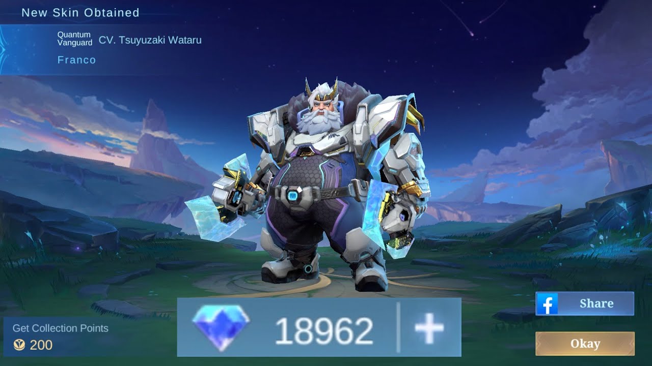 18000 💎 ចាប់ស្គីនចេញថ្មី MPL Franco