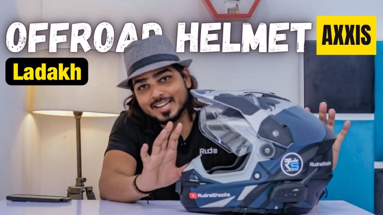 Axxis Wolf DS Hydra | Offroad Helmet | Ladakh 2024 Preparations | #RudraShoots