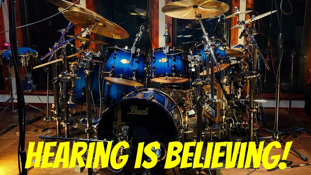 Диапазон настройки кленовой резины на Pearl Masterworks #drums #masterworks #pearldrums