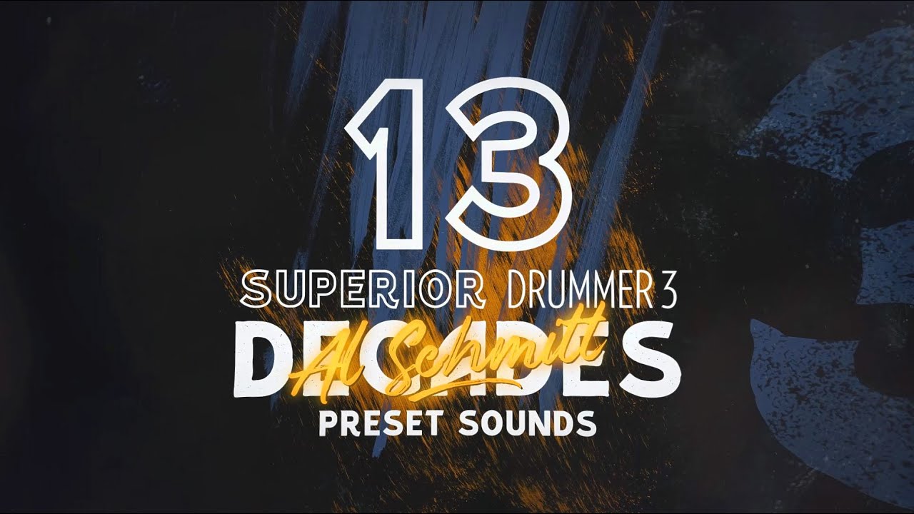 Toontrack Al Schmitt Decades SDX: first impression 13 preset sounds of Superior Drummer 3