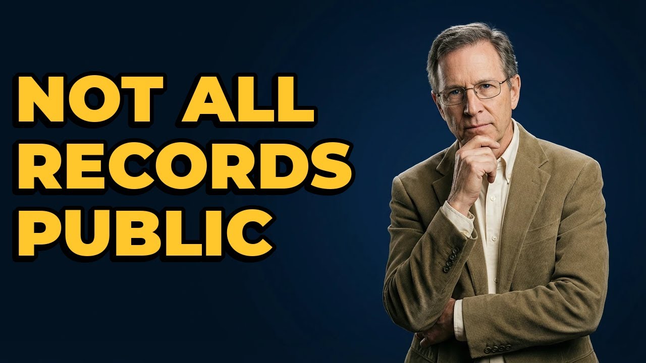 Which Public Records Are Not Subject To FOIA Access?