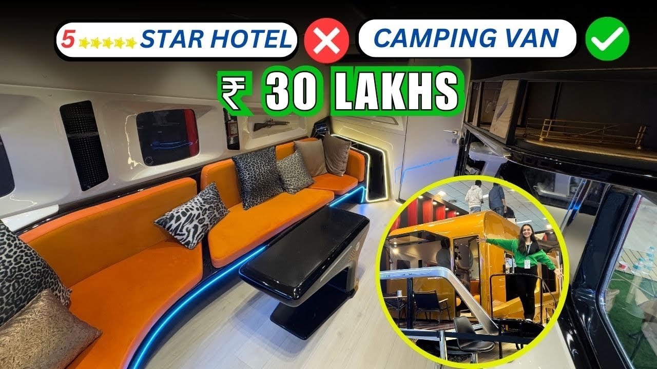 Best Camping Van in India 🇮🇳 Modification by REDDY CUSTOMS #camping #modification