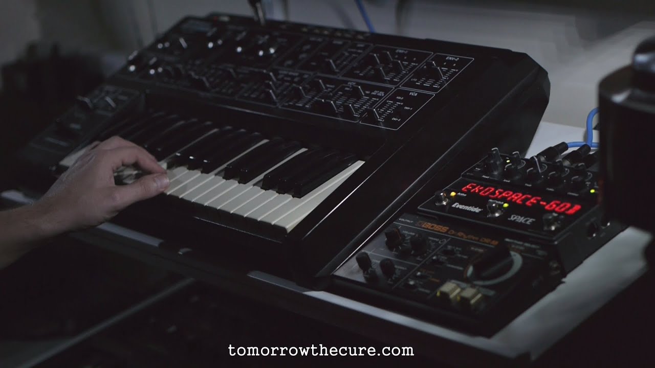 Roland SH-1 & Eventide Space - Minimal, high filter resonance, warm vintage analogue tone