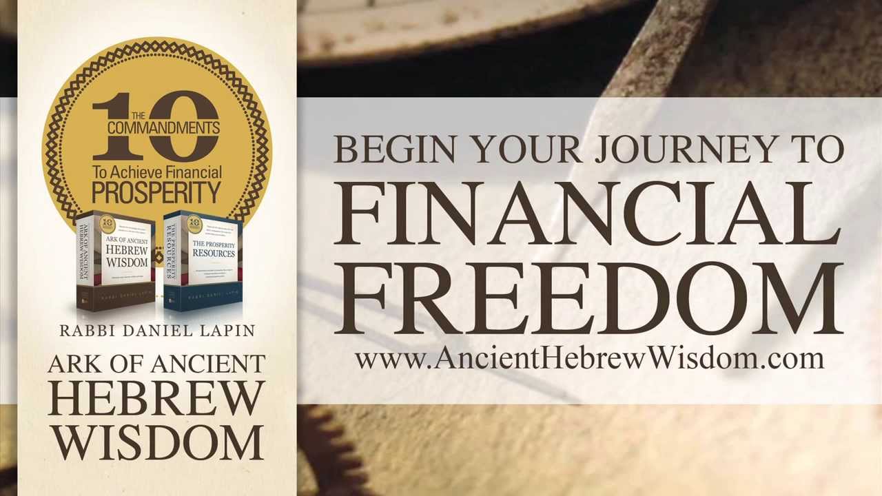 Anyone Can Become Rich with Scripture-Based Ancient Hebrew Wisdom