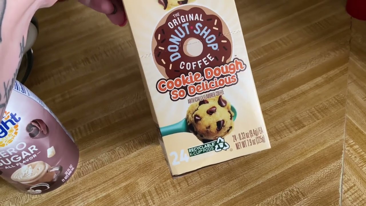 Coffee Review ☕️ Cookie Dough So Delicious 🍪 Donut Shop