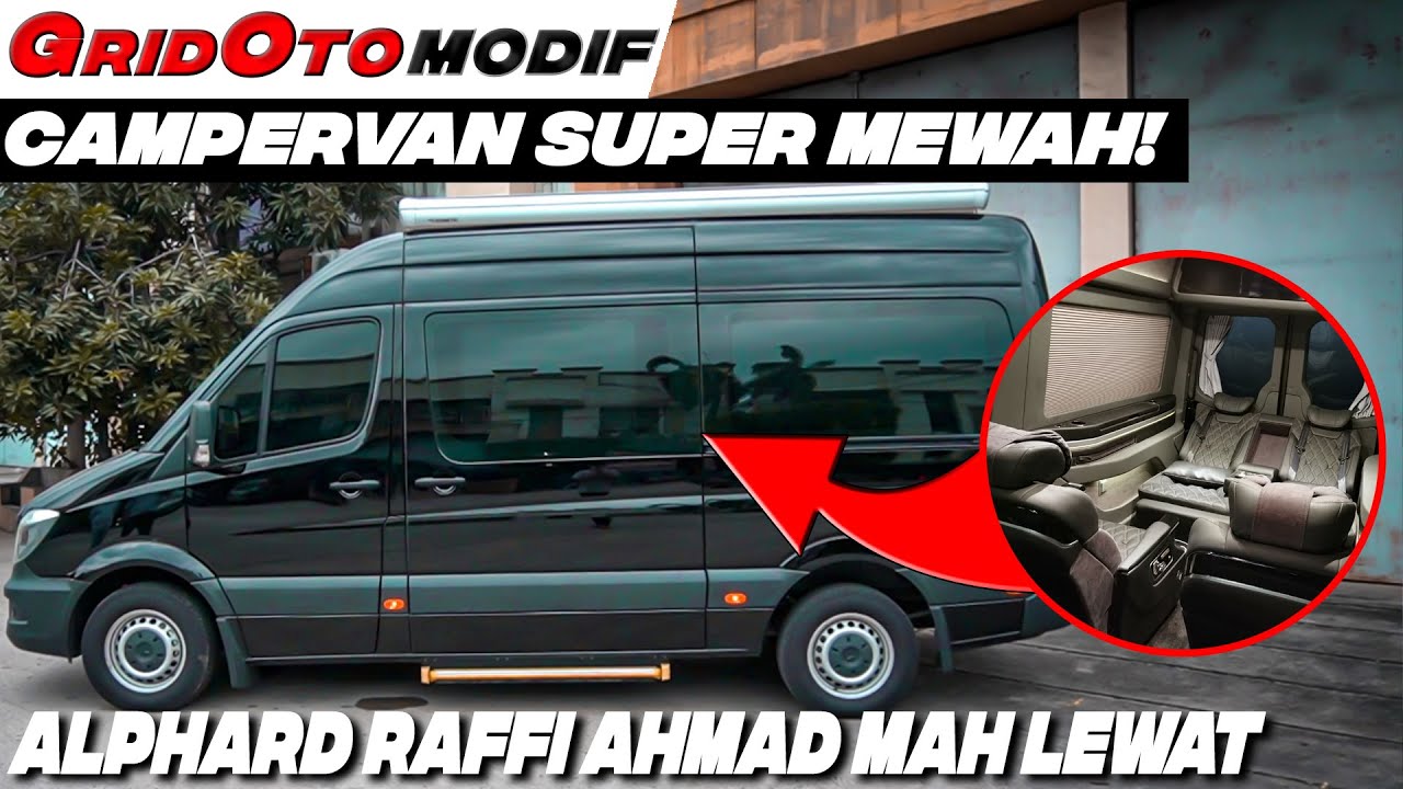 Mercy Sprinter A2 Jadi Campervan VVIP, Lebih Mewah Dari Alphard Raffi Ahmad? | Modifikasi Mobil