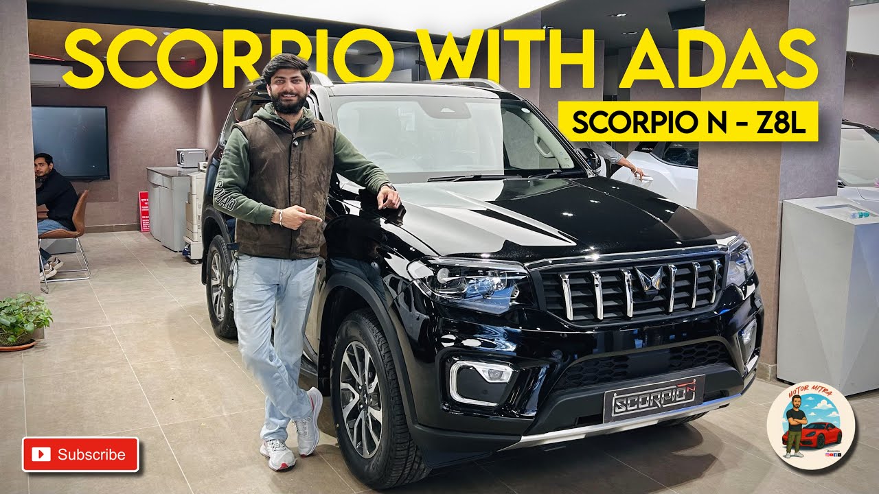 Scorpio With ADAS | Mahindra Scorpio N Z8L - ₹20.30 lakh | Walkaround & Features Explained