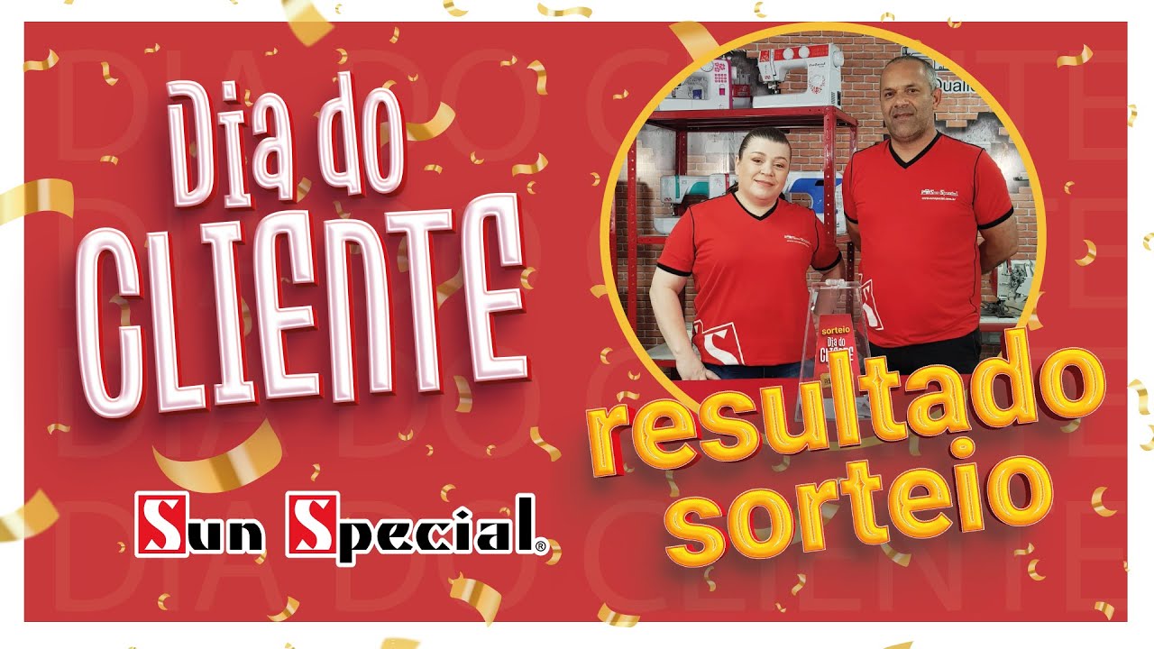 Sorteio Dia do Cliente Sun Special