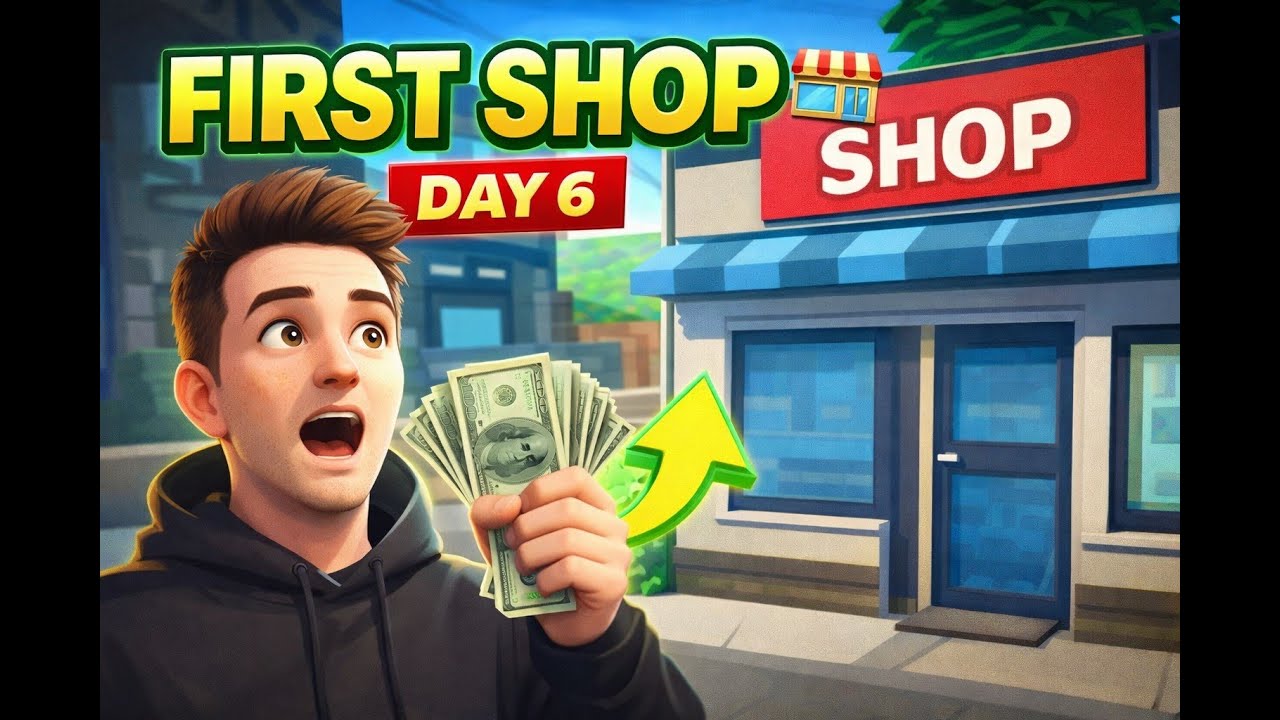 Making Money to Rent Our First Shop 🏪 – Day 6