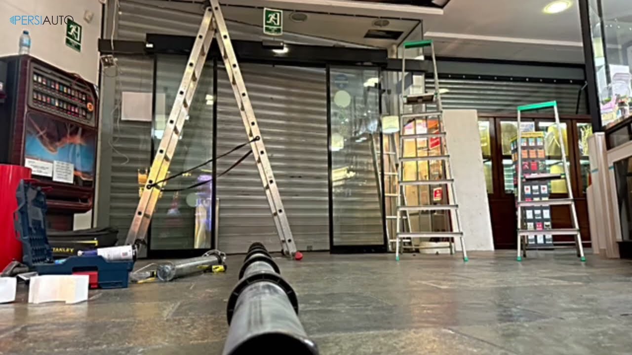 PERSIANA SEGURIDAD ESTANCO CON MOTOR TUBULAR 👌