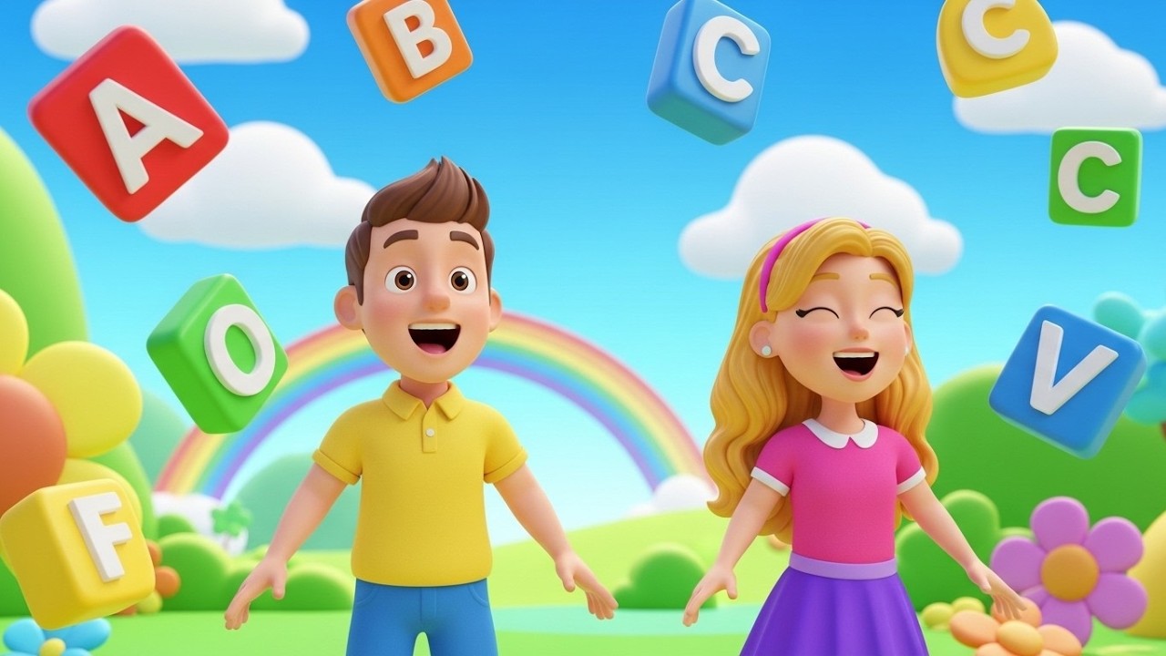 ABC Song for Kids | Fun Alphabet Song | Sing-Along Nursery Rhyme