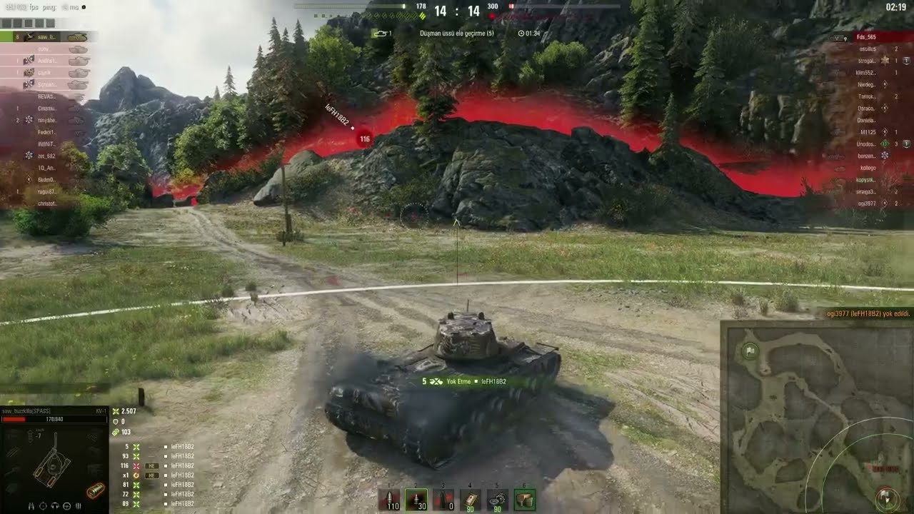 WOT - KV-1 9 KILLS 2.8K DAMAGE ACE TANKER - World of Tanks