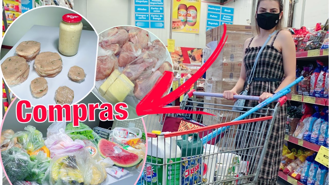 VLOG COMPRAS DE MERCADO E ORGANIZAÇAO DOS ALIMENTOS PRO MES | #PALOMASOARES