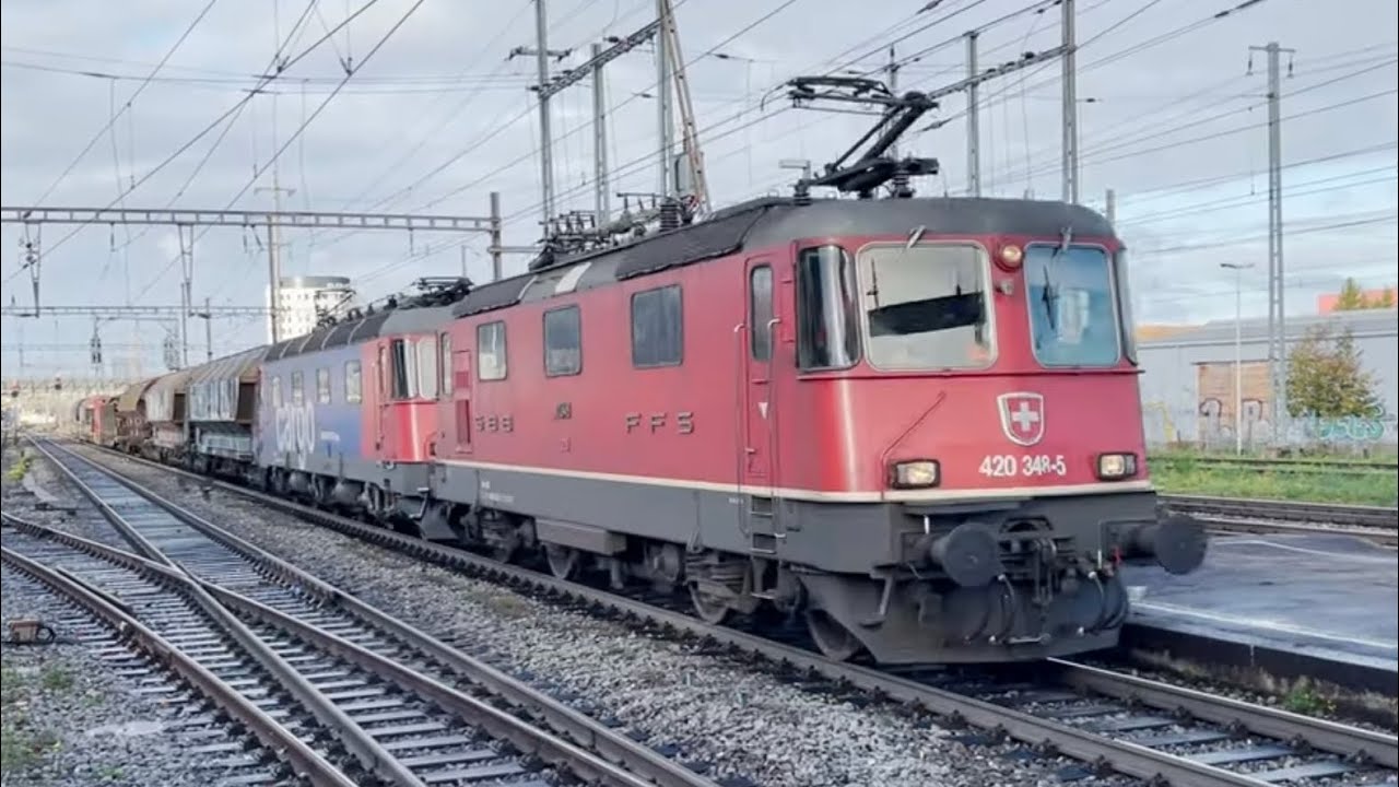 🇨🇭Zugverkehr/Trains at Pratteln 15.11.23