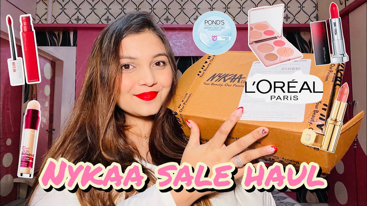 NYKAA SALE HAUL! Things I got from Nykaa sale