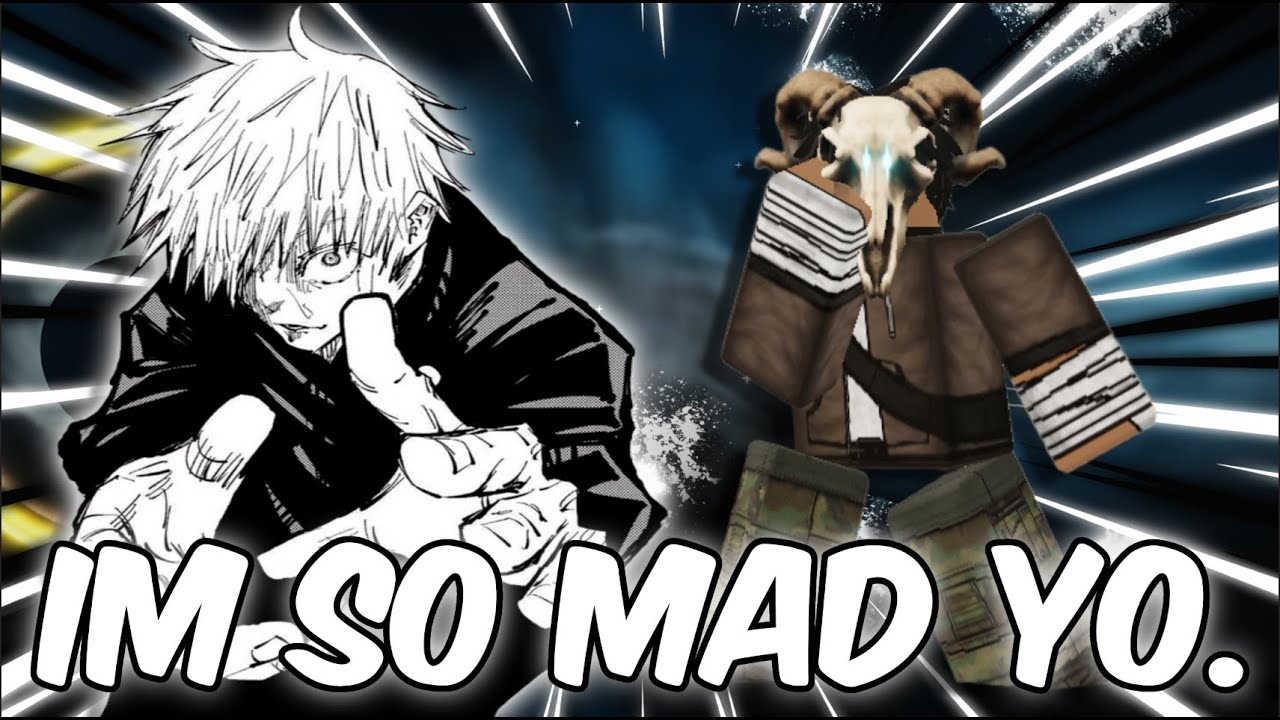 GOJO MADE ME SO MAD YO. (JJS Roblox)