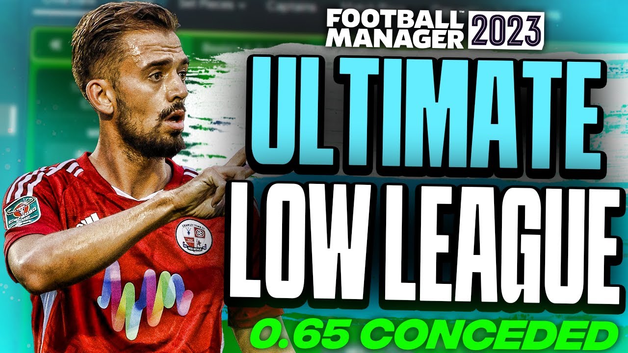 The ULTIMATE Low League FM23 Tactic! | 0.65 Conceded! | Best FM23 Tactics