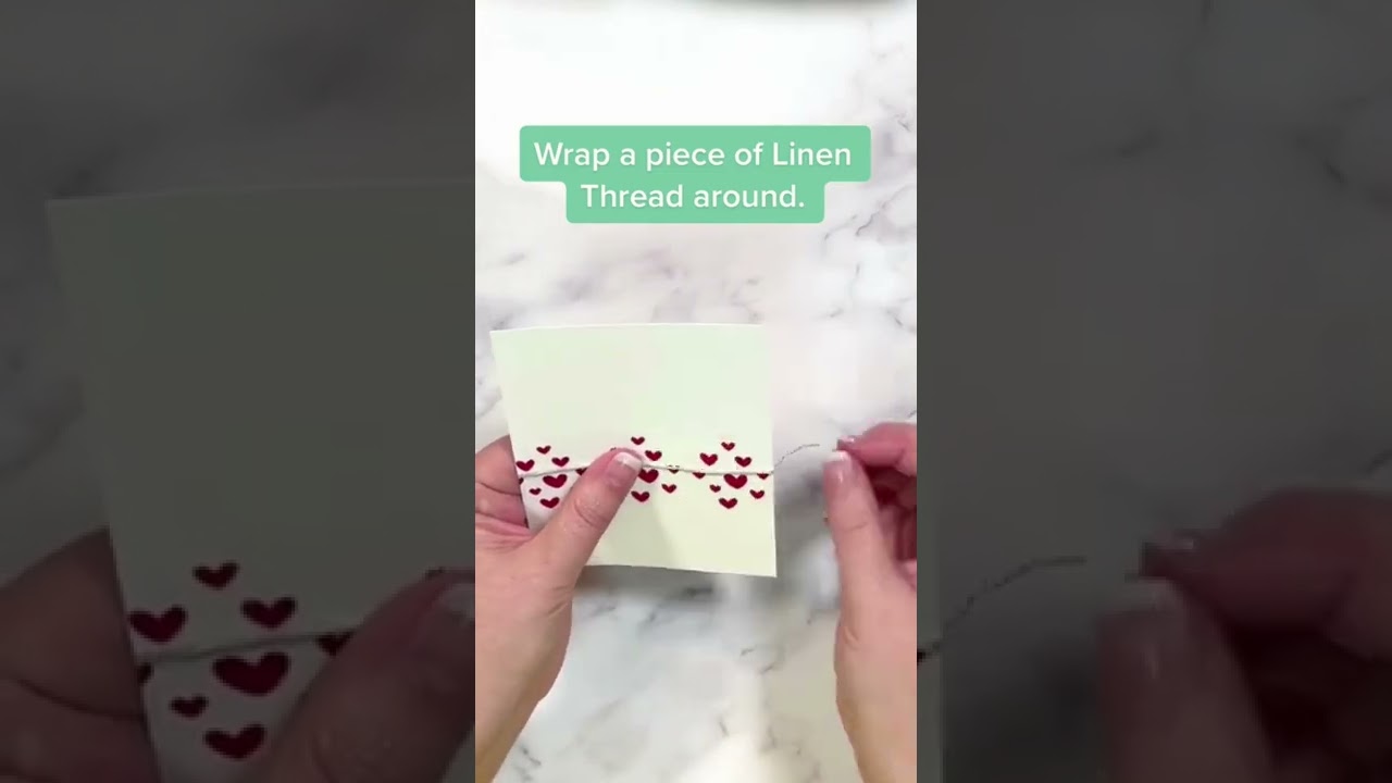 Sweet & Simple Love Card || Easy Card Making at Home #shortsvideo #cardmakingtutorials
