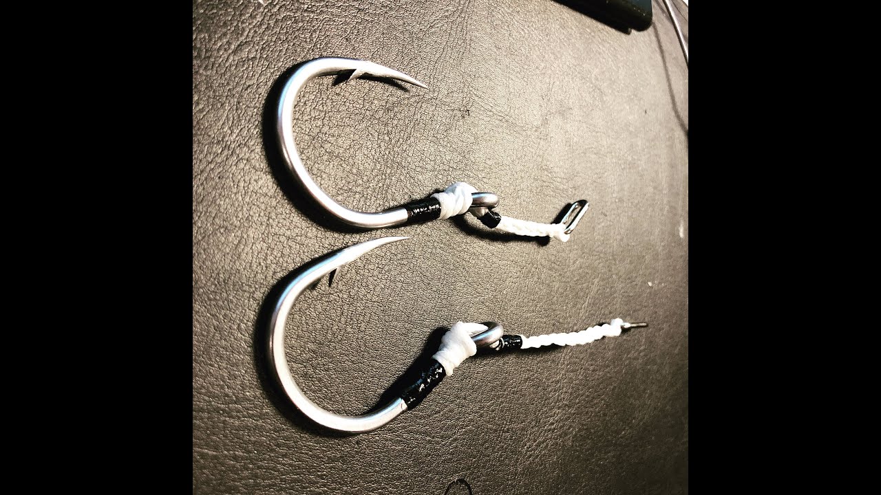 Doggie Bone Assist Hook Tie -OceanDevil.com For Monster DogTooth Tuna