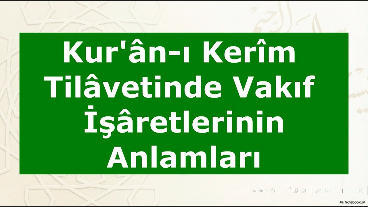 VAKIF İŞARETLERİNİN ANLAMI #kuranıkerim #kolayelifba #vakıfişaretleri #durakişareleri