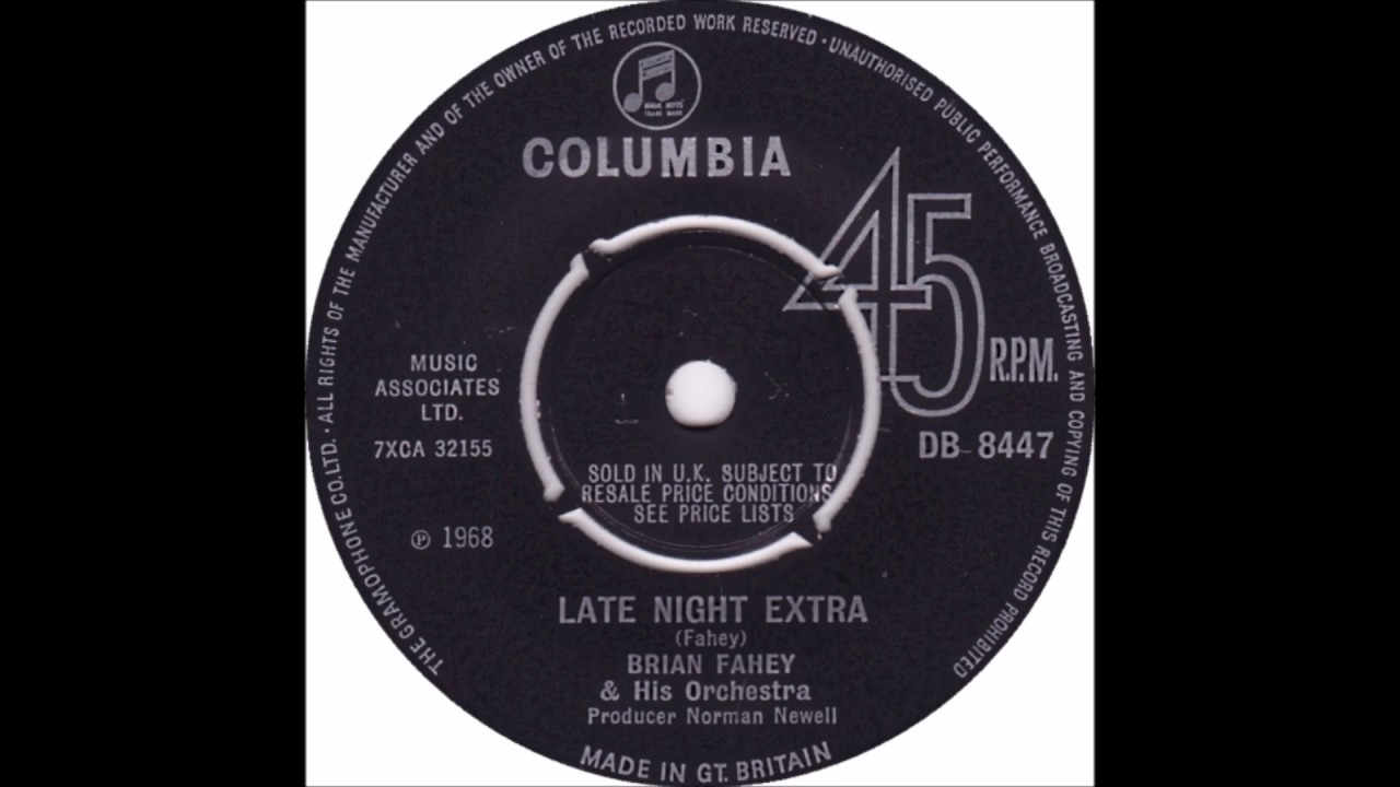 BRIAN FAHEY * LATE NIGHT EXTRA