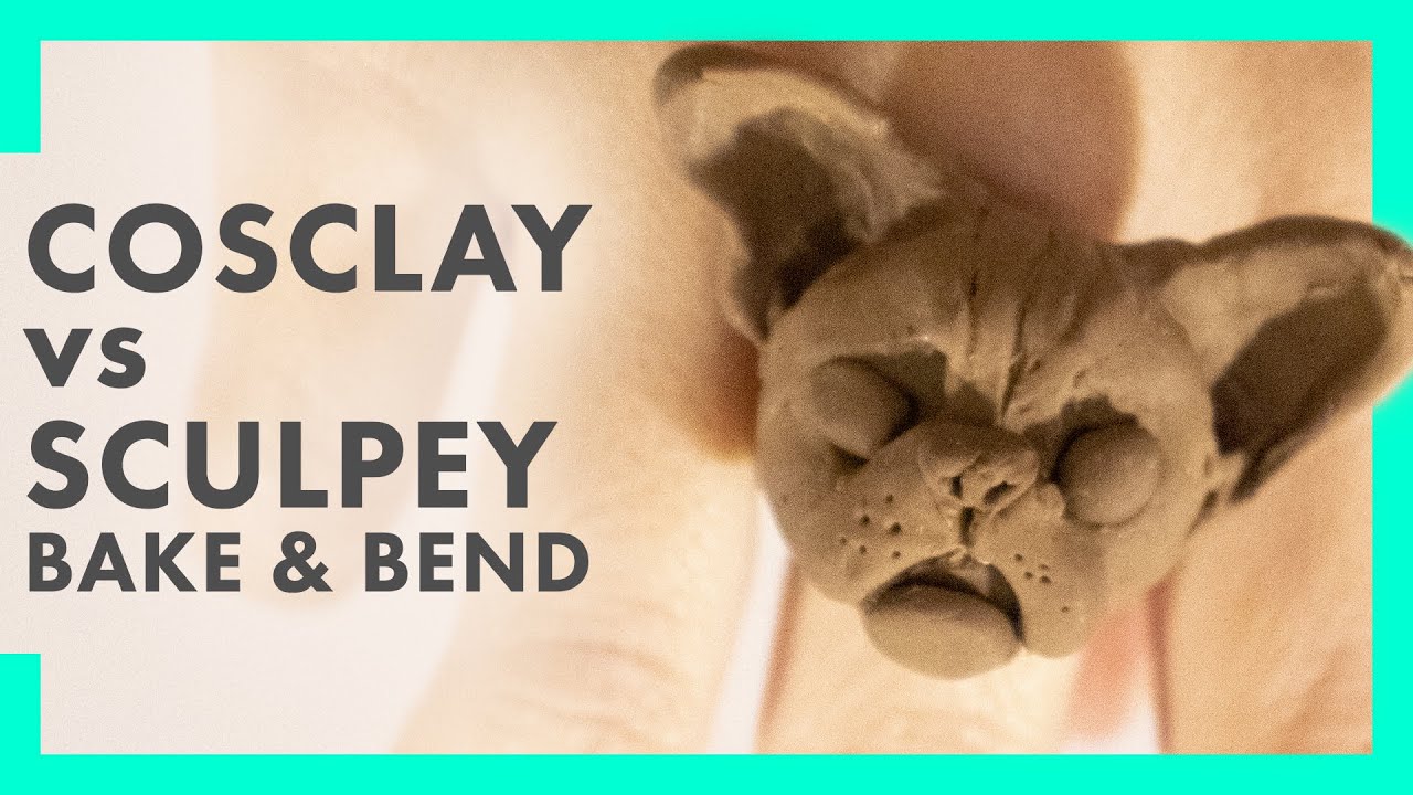 Cosclay Vs Sculpey Bake & Bend