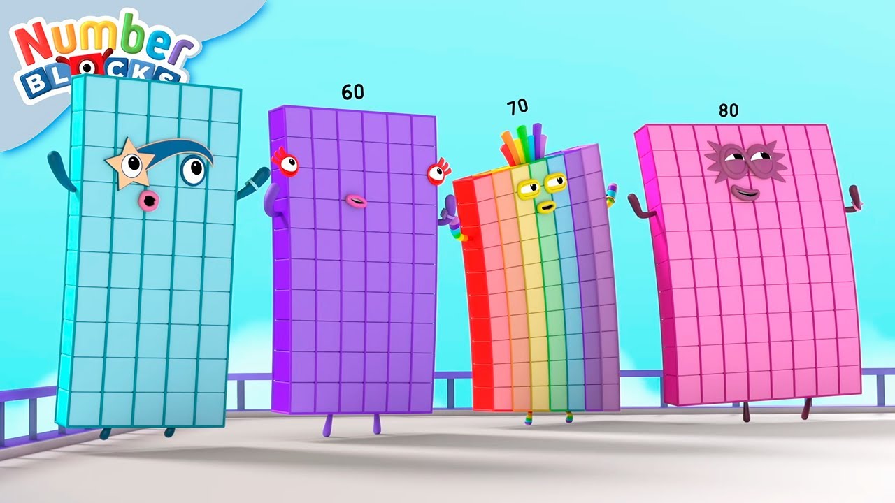 Des chiffres courageux ! 🦸‍♂️| 123 Mathématiques pour les enfants | ​Numberblocks en français