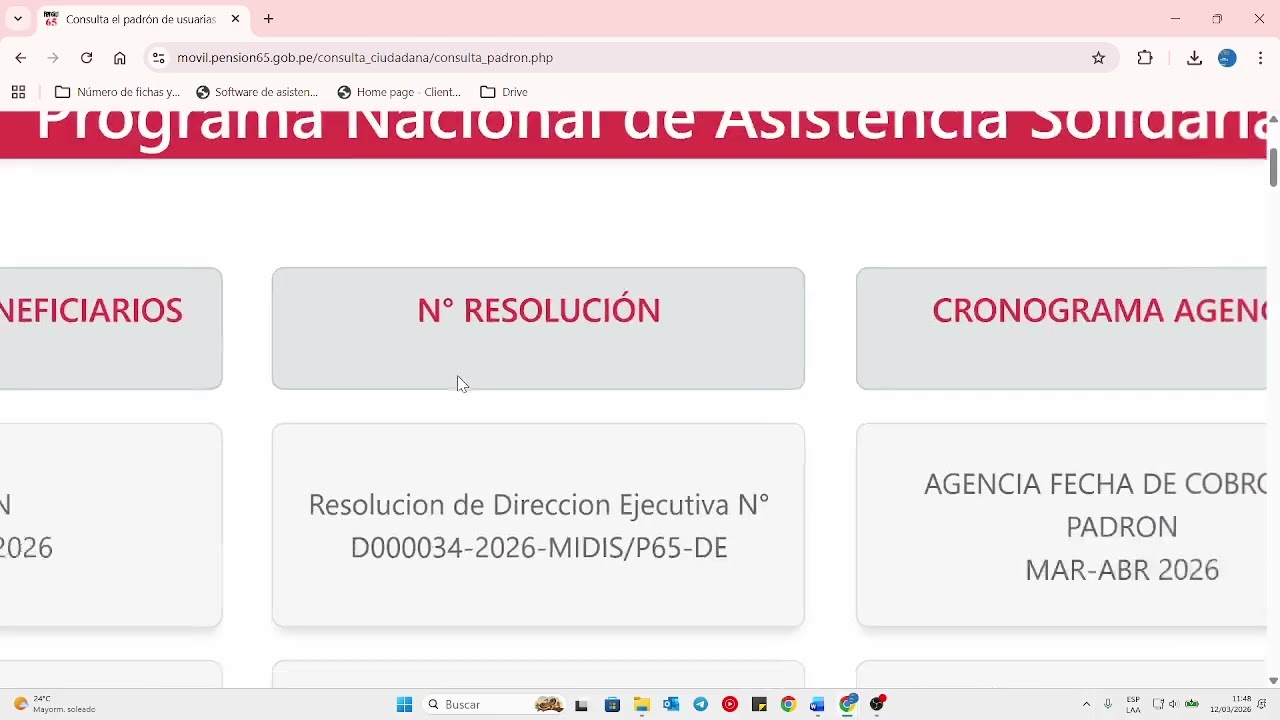 Accediendo a la plataforma Yachaq de Pensión 65