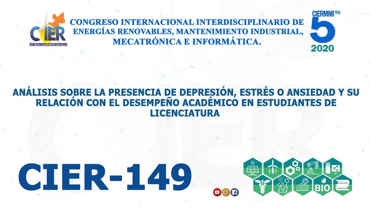 CIER 149 AN&Aacute;LISIS SOBRE LA PRESENCIA DE DEPRESI&Oacute;N, ESTR&Eacute;S O ANSIEDAD Y SU RELACI&Oacute;N CON EL ...