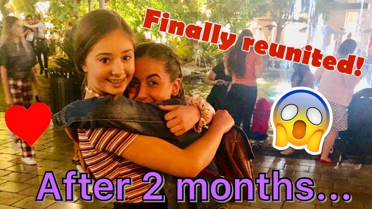 OMG!! Reunited with Hannah Colin In LA:) !💥💥