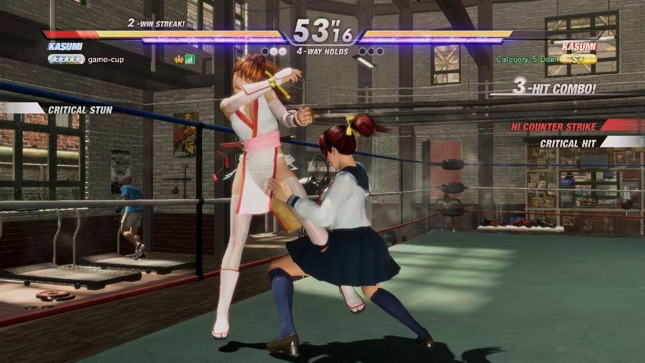 DEAD OR ALIVE 6 Kasumi VS. Helena!!!