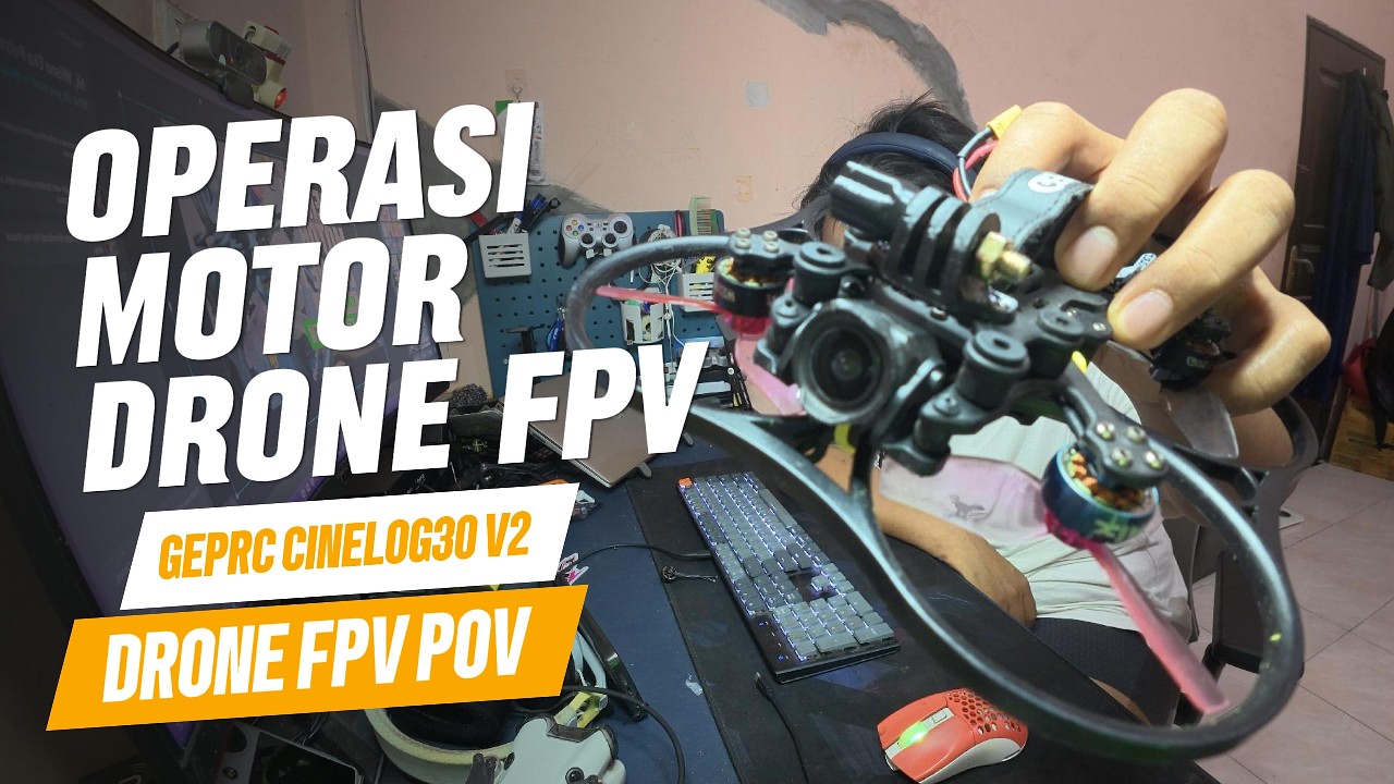 GANTI MOTOR DRONE BEDA BRAND & KV? APA BISA? #dronefpv #dronerepair