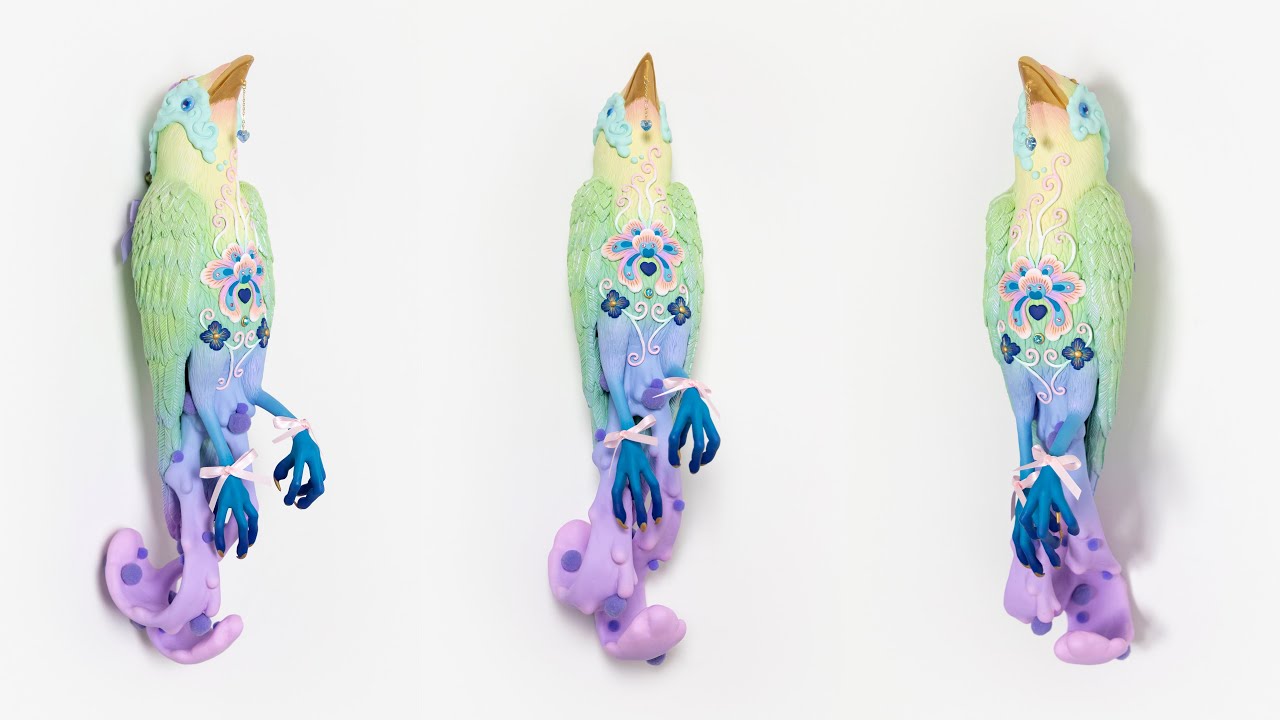 “Hibernation” Making Process | Epoxy Clay Sculpture
