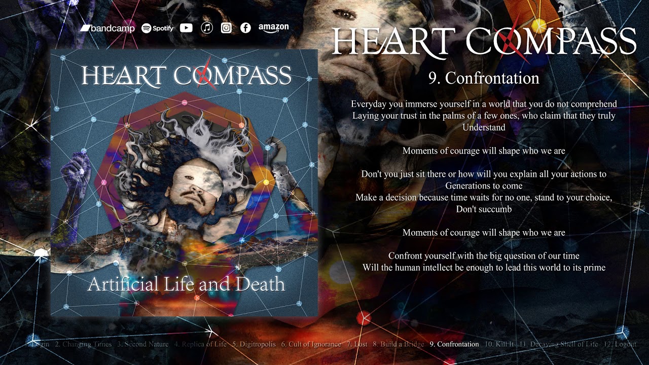 HEART COMPASS - Confrontation (Official Audio with Lyrics)