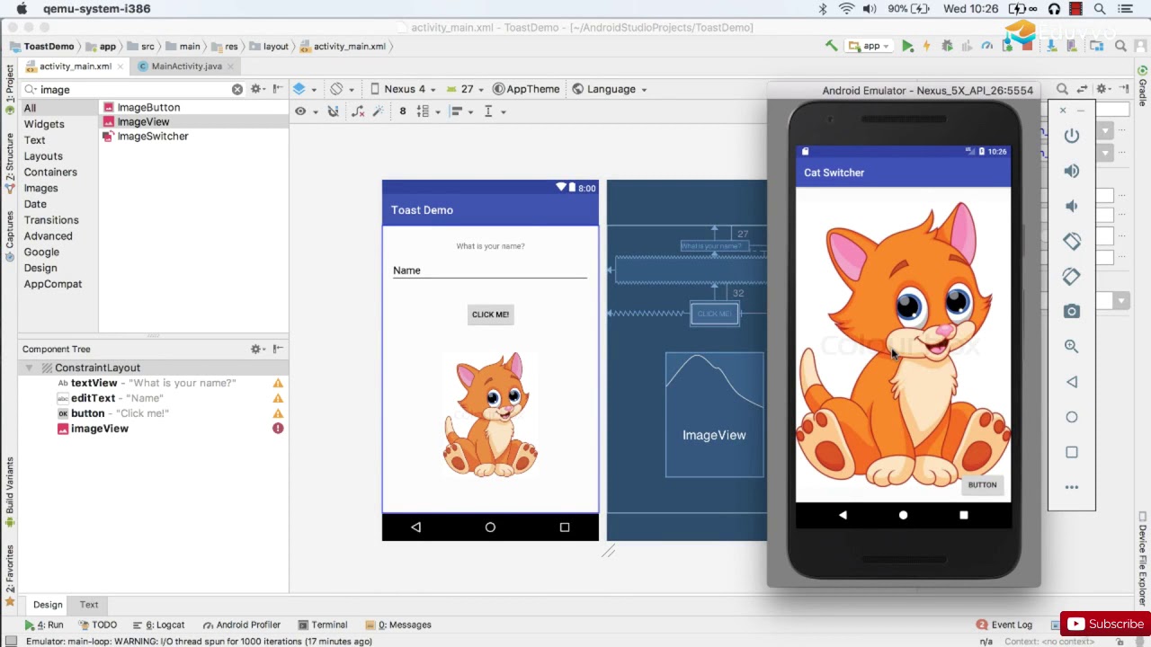 Изображения в Android Studio || ImageView в Android Studio | Как добавить изображения в Android S...