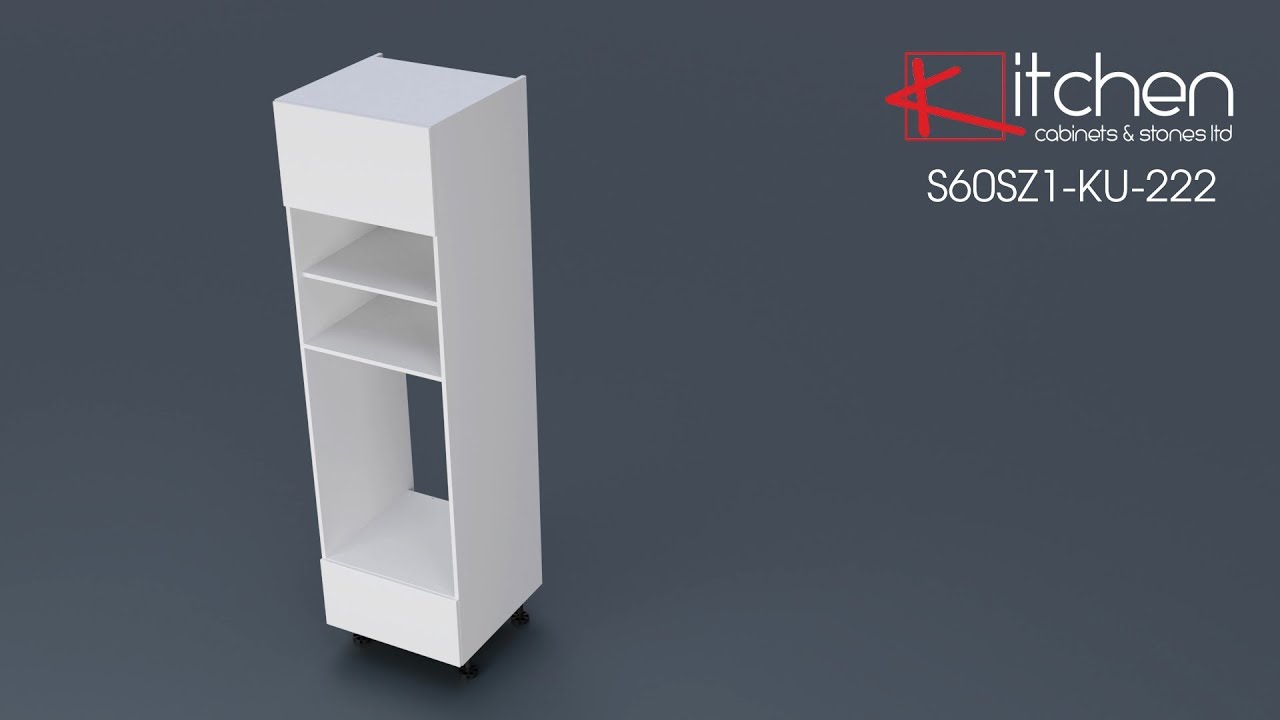 Assembly for Double Oven Tower - Kitchen Cabinets and Stones