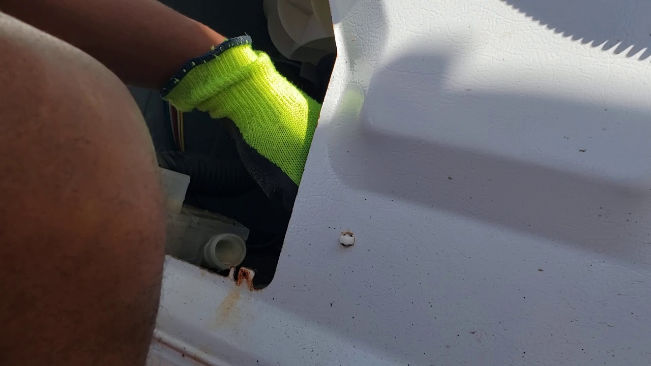 Maytag Performa Washer, no-spin, burning smell