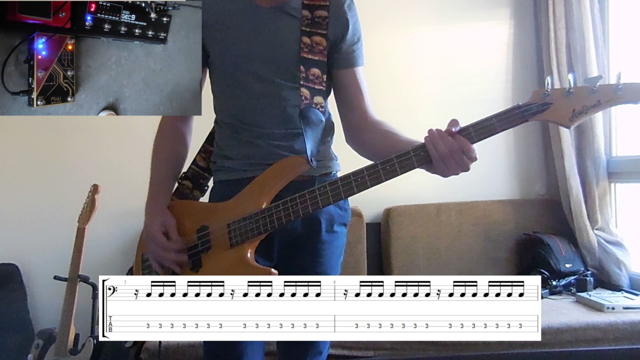 Royal Blood - Lights Out Bass cover with tabs