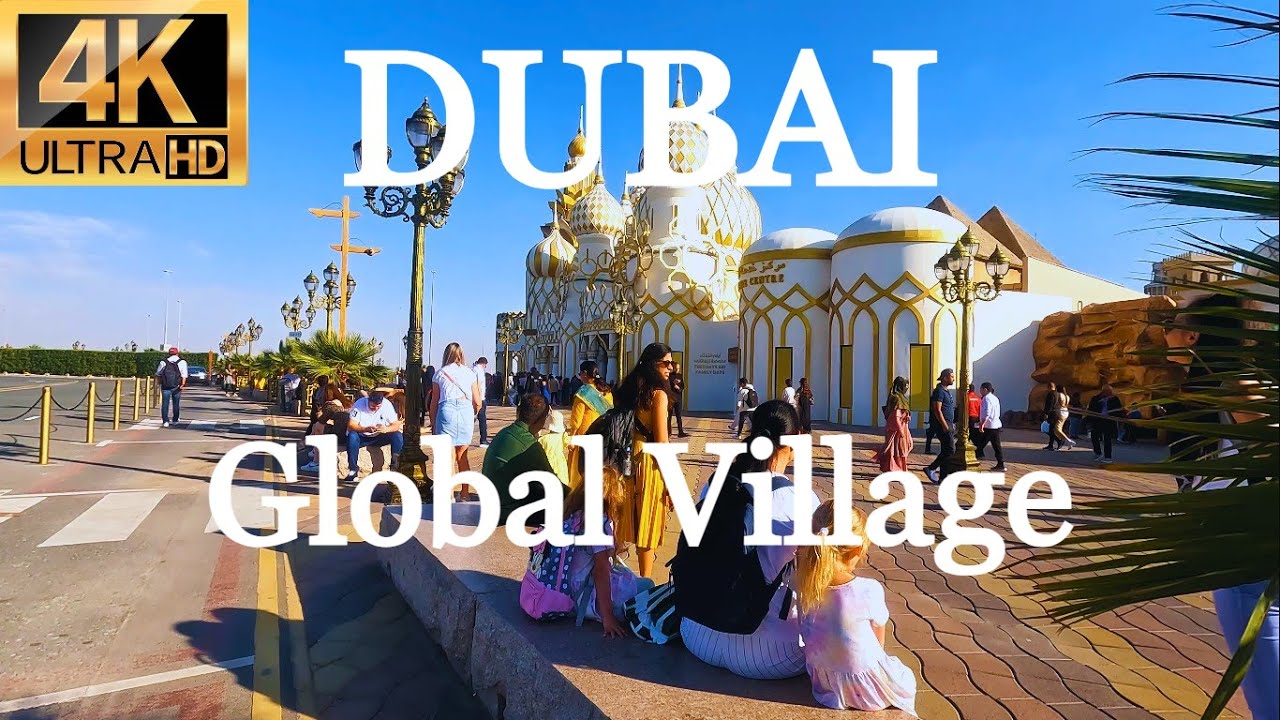 [4K] GLOBAL VILLAGE WALKING TOUR | Global Village Dubai | Dubai Vlogs #dubai #globalvillage