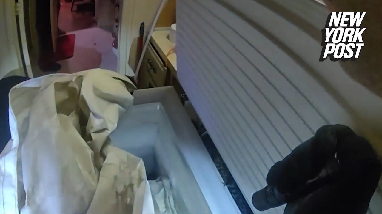 Chilling moment Vegas cops find woman&rsquo;s body in freezer: &lsquo;There&rsquo;s a person in there&rsquo;