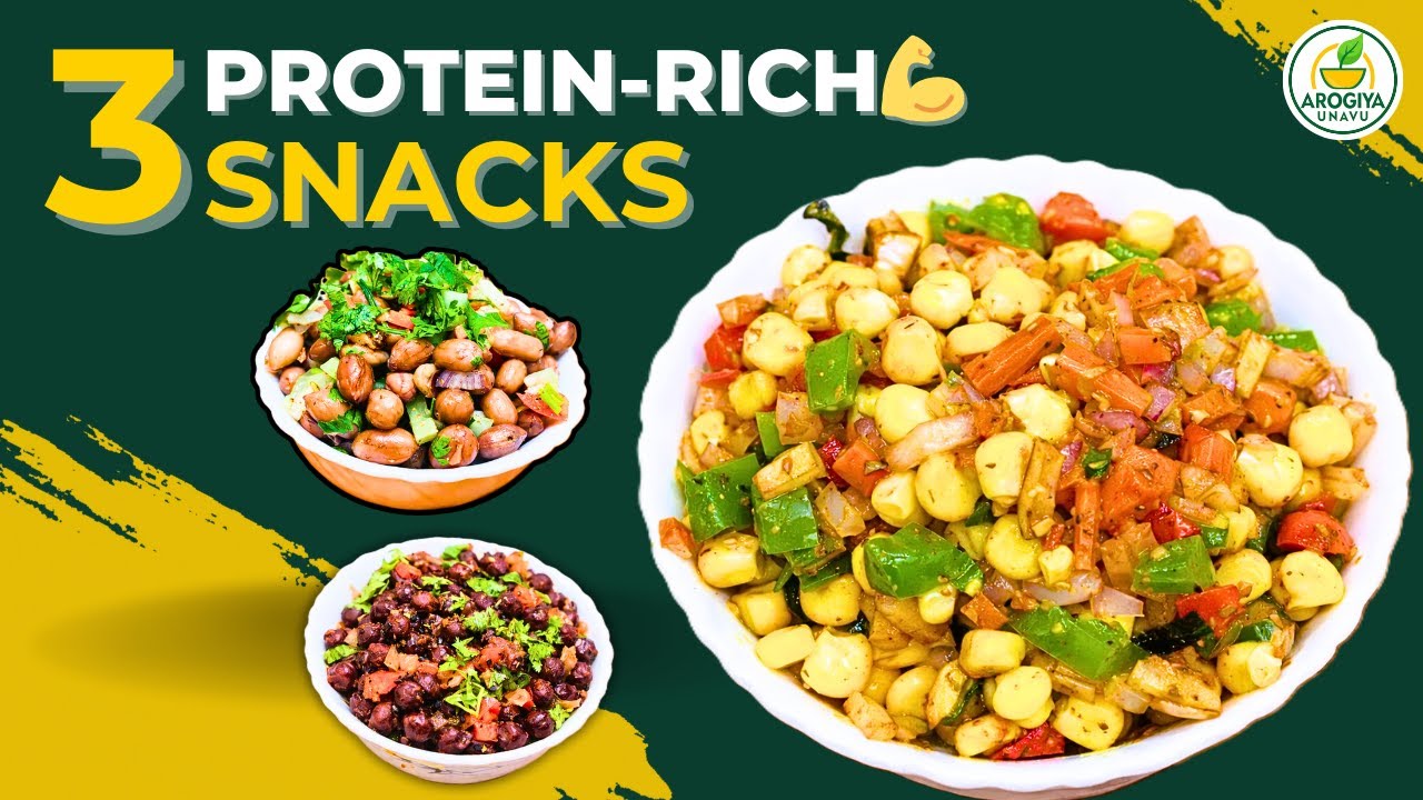 3 High Protein Chaat Recipes for Weight Loss