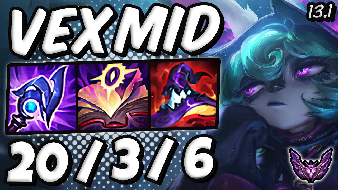 Vex MID vs Karma ( 20 / 3 / 6 ) | EUW Master Patch 13.1 | Season 13 🌟